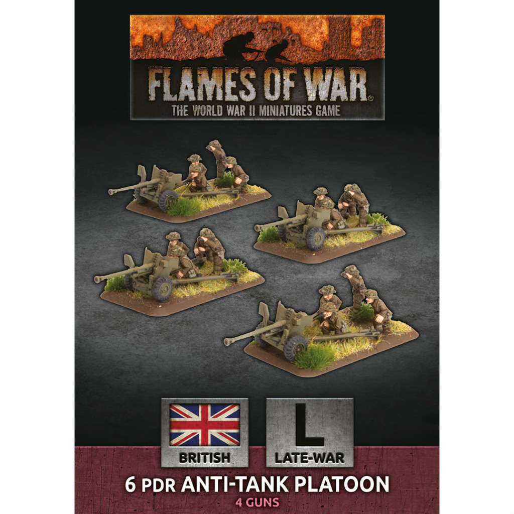 British Airborne 6 pdr Anti-Tank Platoon 1
