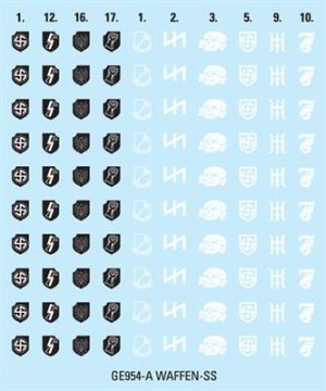 Waffen-SS Decal Set 1