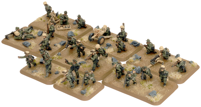 Afrika Korps Rifle Platoon (25 Figs) 1