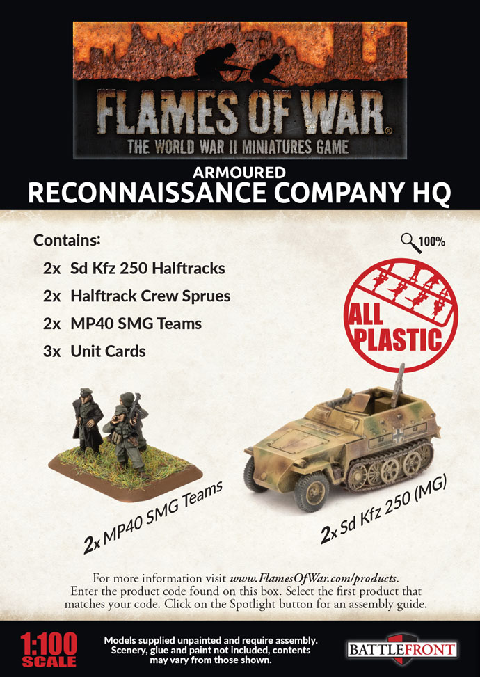 German Reconnaissance HQ Platoon 2