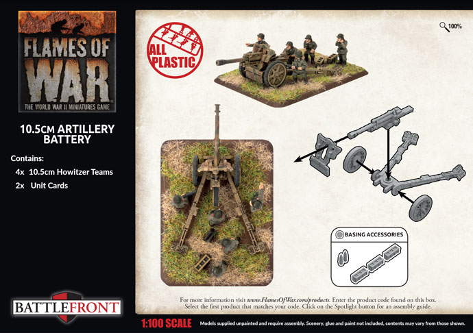 German 10.5cm Artillery Battery 2