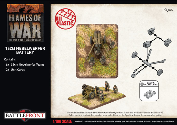 German 15cm Rocket Launcher Battery 2