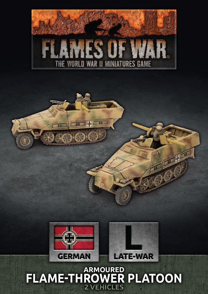 German Sd Kfz 251 Flamethrower Platoon 1