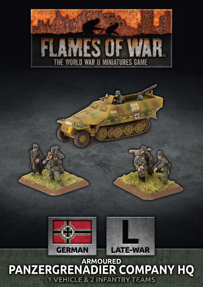 German Panzergrenadier Company HQ 1