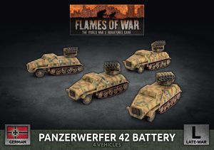 Panzerwerfer 42 Battery (x4) 1