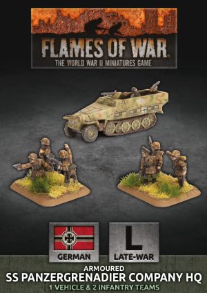 German Armoured SS Panzergrenadier Company HQ 1