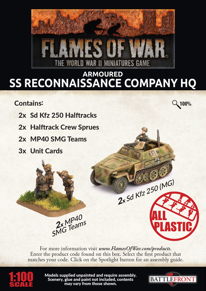 German SS Reconaissance Company HQ 2