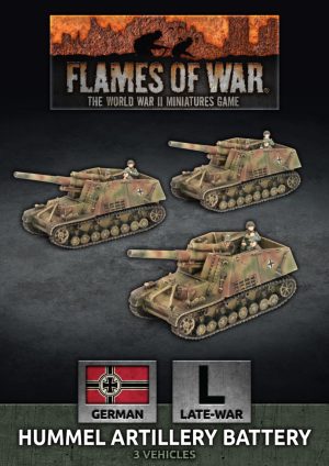 German Hummel 15cm SP Artillery Battery 1