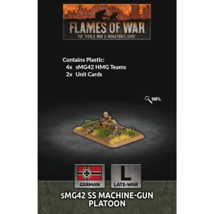 German sMG42 SS Machine-gun Platoon 1