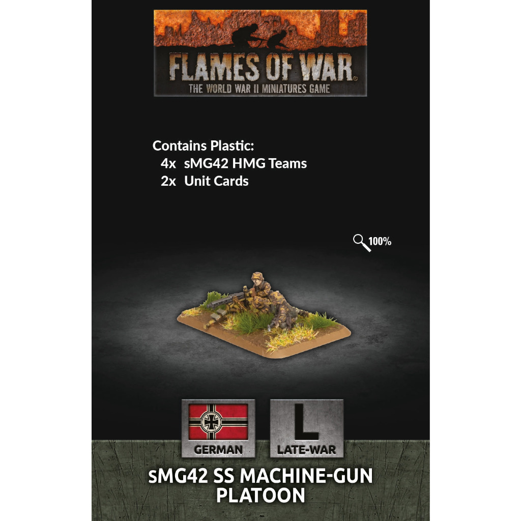 German sMG42 SS Machine-gun Platoon 1