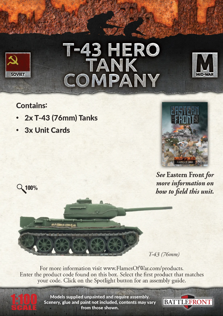 T-43 Tank Company x2 2