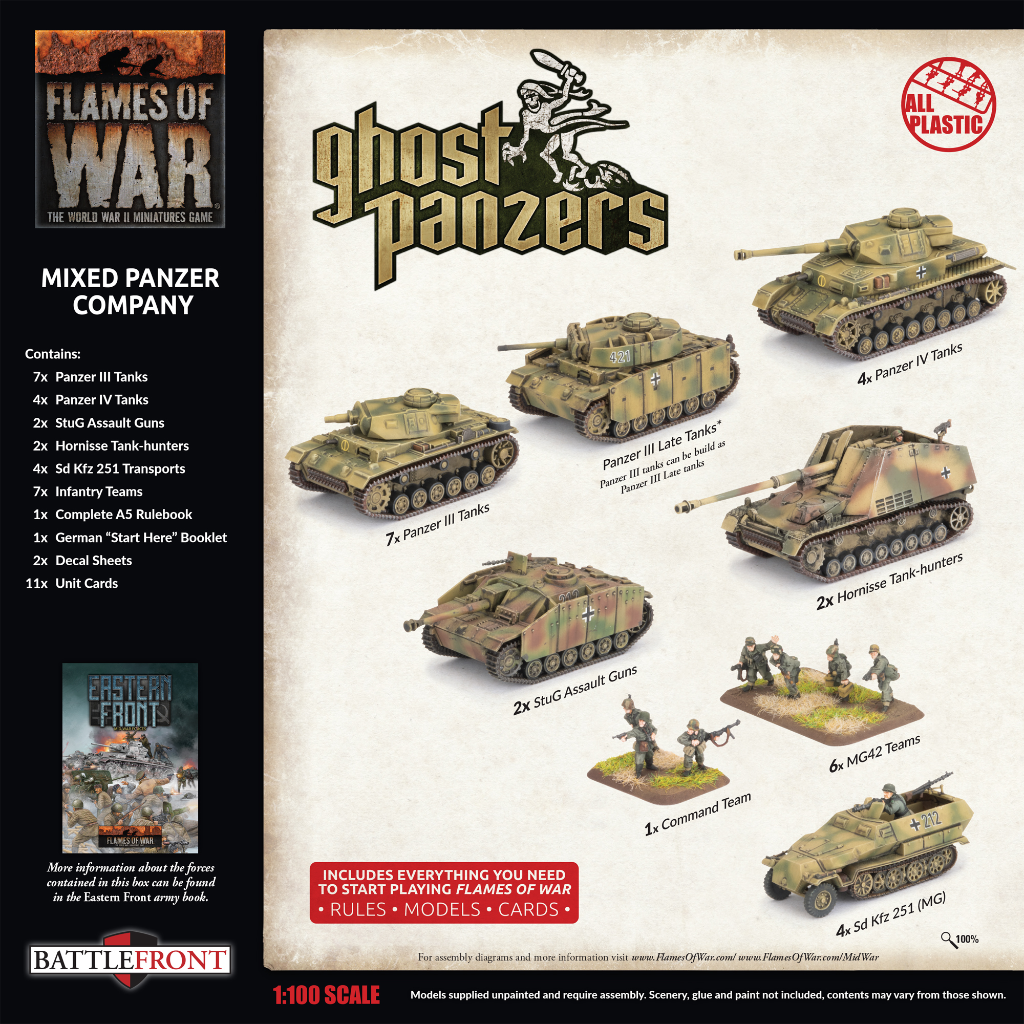 German Mixed Panzer Company Army Deal (Mid-War) 2