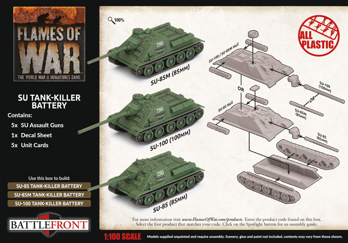 Soviet SU Tank-Killer Battery 2