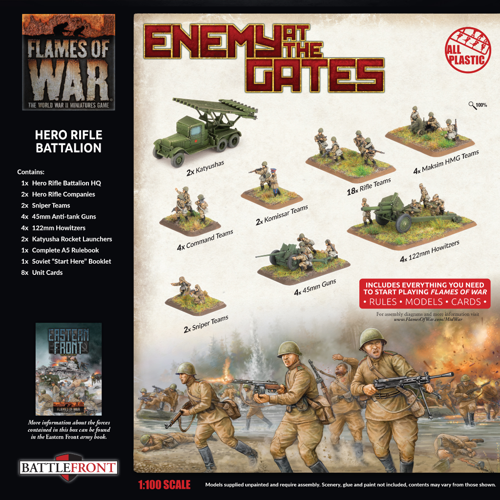 Soviet Hero Rifle Battalion Army Deal (Mid-War) 2