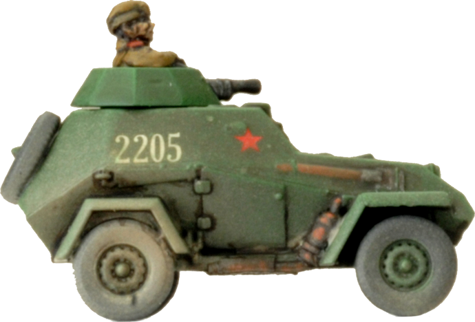 BA-64 Armoured Car Platoon (Plastic x4) 4