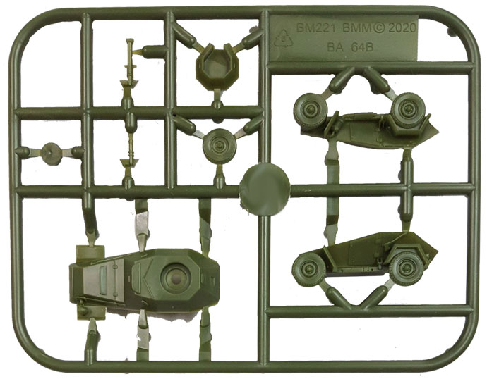 BA-64 Armoured Car Platoon (Plastic x4) 6