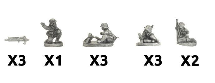 Hungarian 7/31 MG Platoon (x3) 6