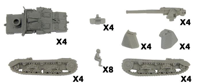 Semovente (90mm) Assault Guns (x4) 7