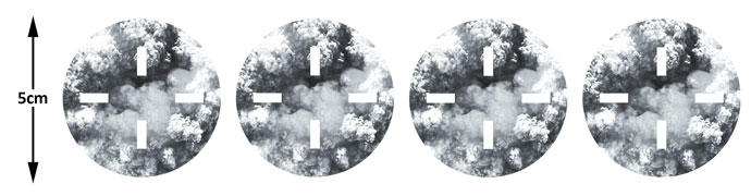 Flames of War Smoke Bombardment Markers 4