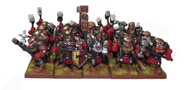 Dwarf Shieldbreakers Regiment 2