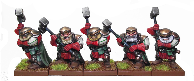 Dwarf Shieldbreakers Regiment 4