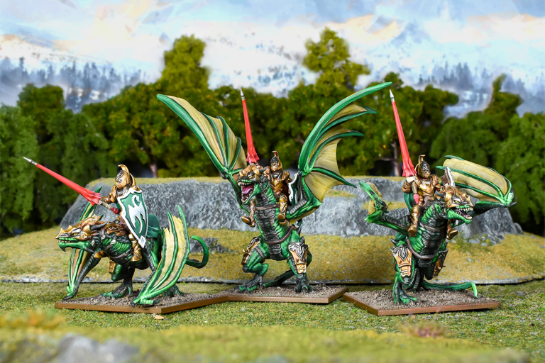 Elf Drakon Riders Regiment 1