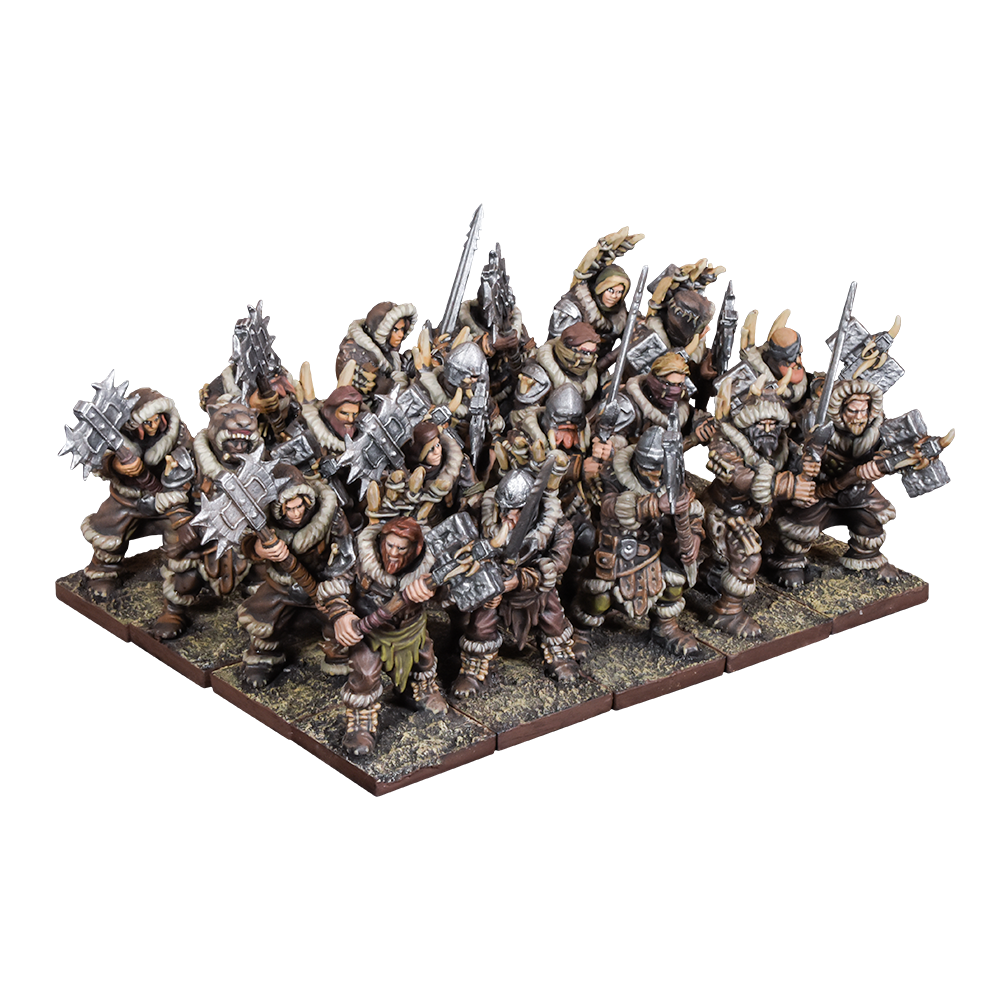 Northern Alliance Clansmen Regiment with Two-Handed Weapons 1