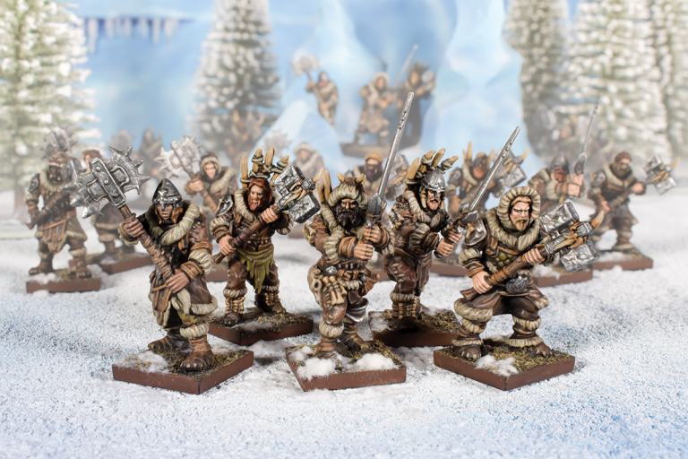 Northern Alliance Clansmen Regiment with Two-Handed Weapons 2