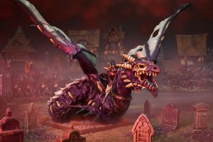 Undead Vampire Lord on Undead Dragon 1