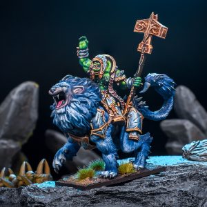 Riftforged Orc Stormcaller on Manticore 1