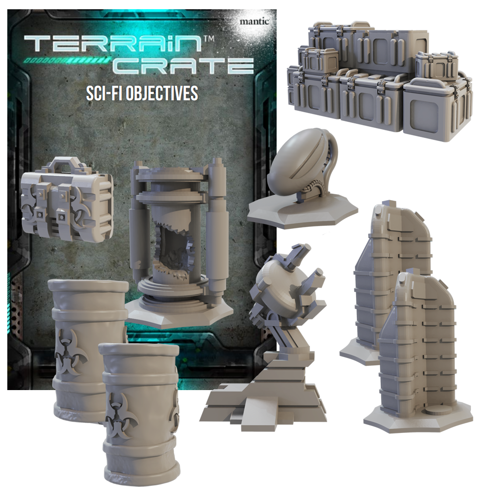Terrain Crate: Sci-fi objectives 1