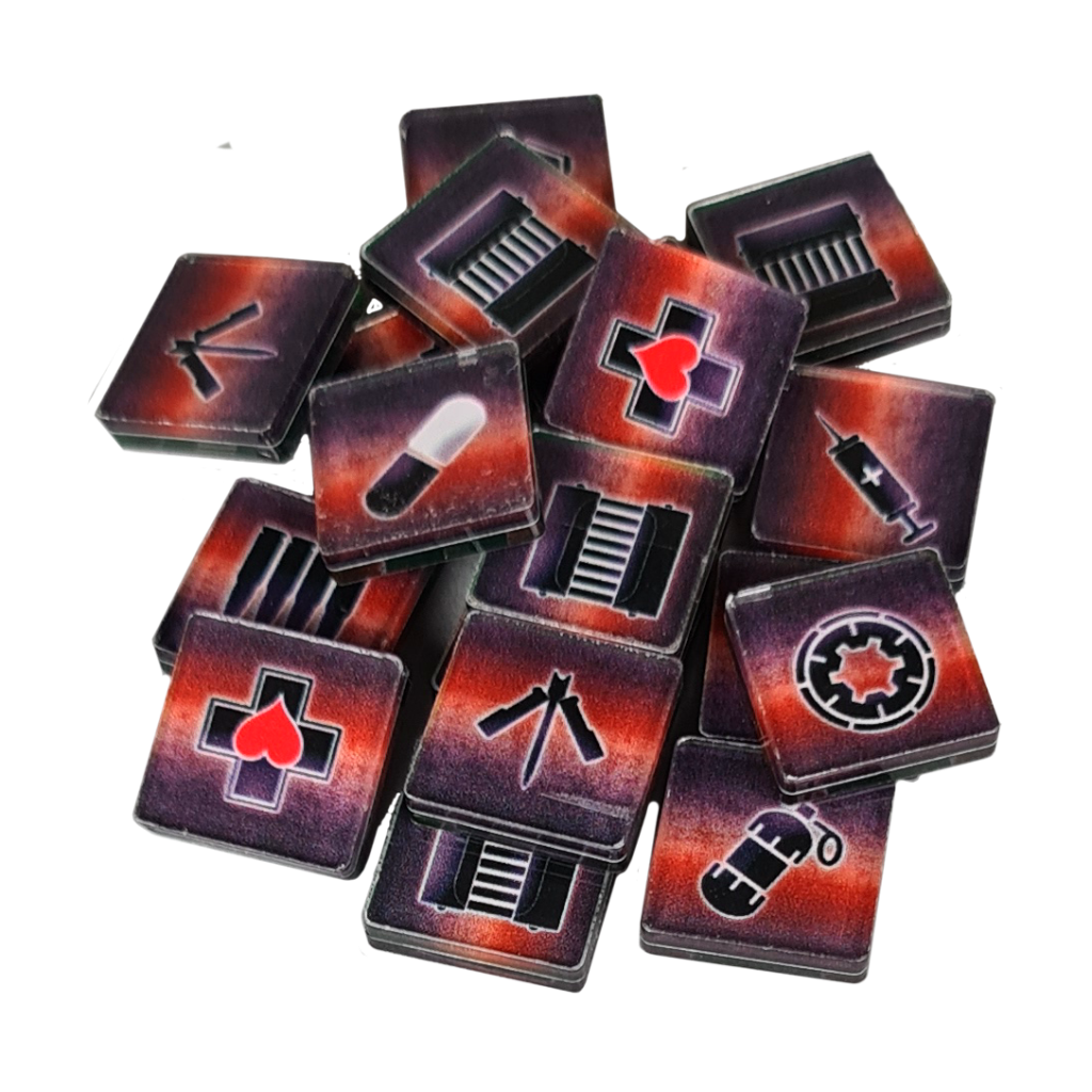Deadzone Acrylic Item Markers 1
