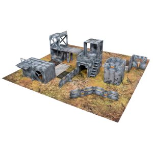 Halo: Flashpoint – Deluxe Buildable 3D Terrain Set 1