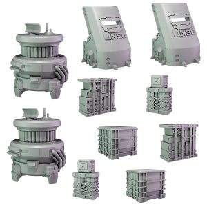 Halo Flashpoint: UNSC Scenery Set 1
