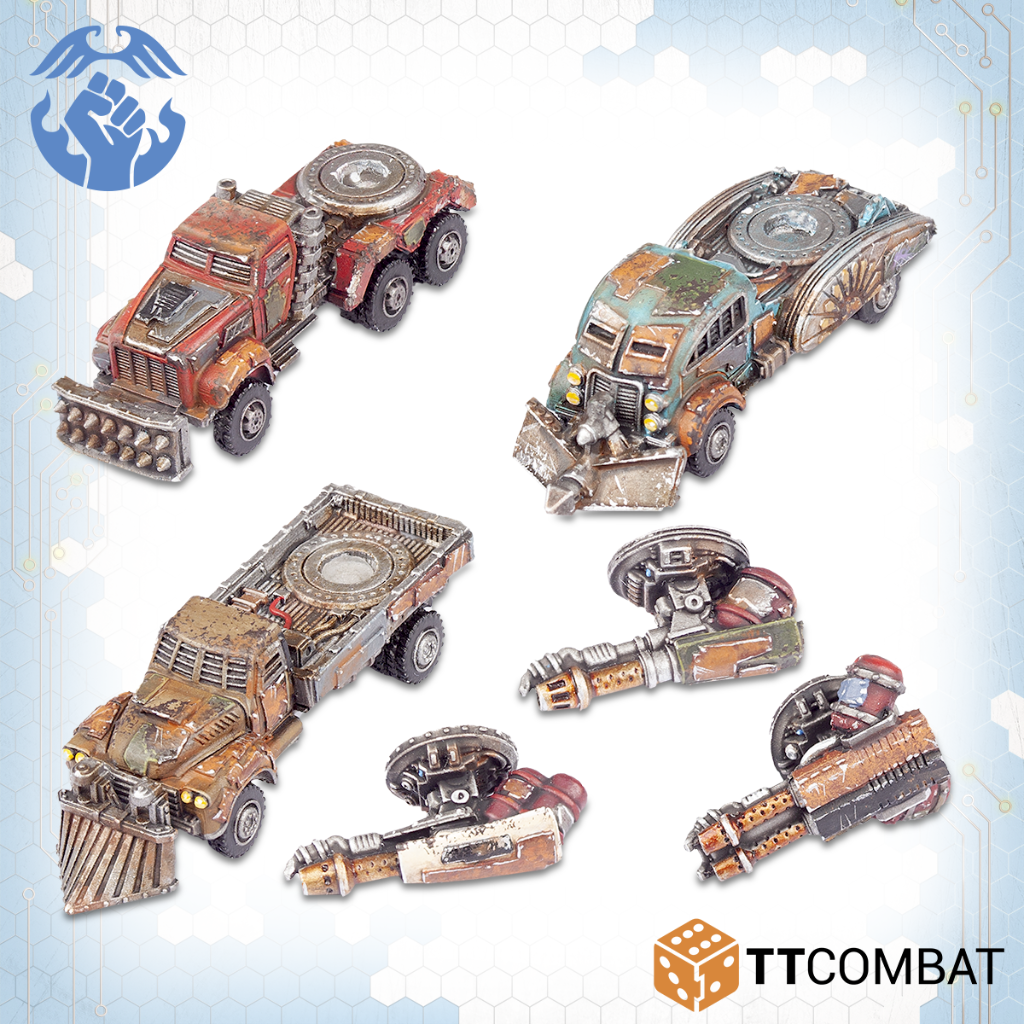 AA Gun Wagons 2
