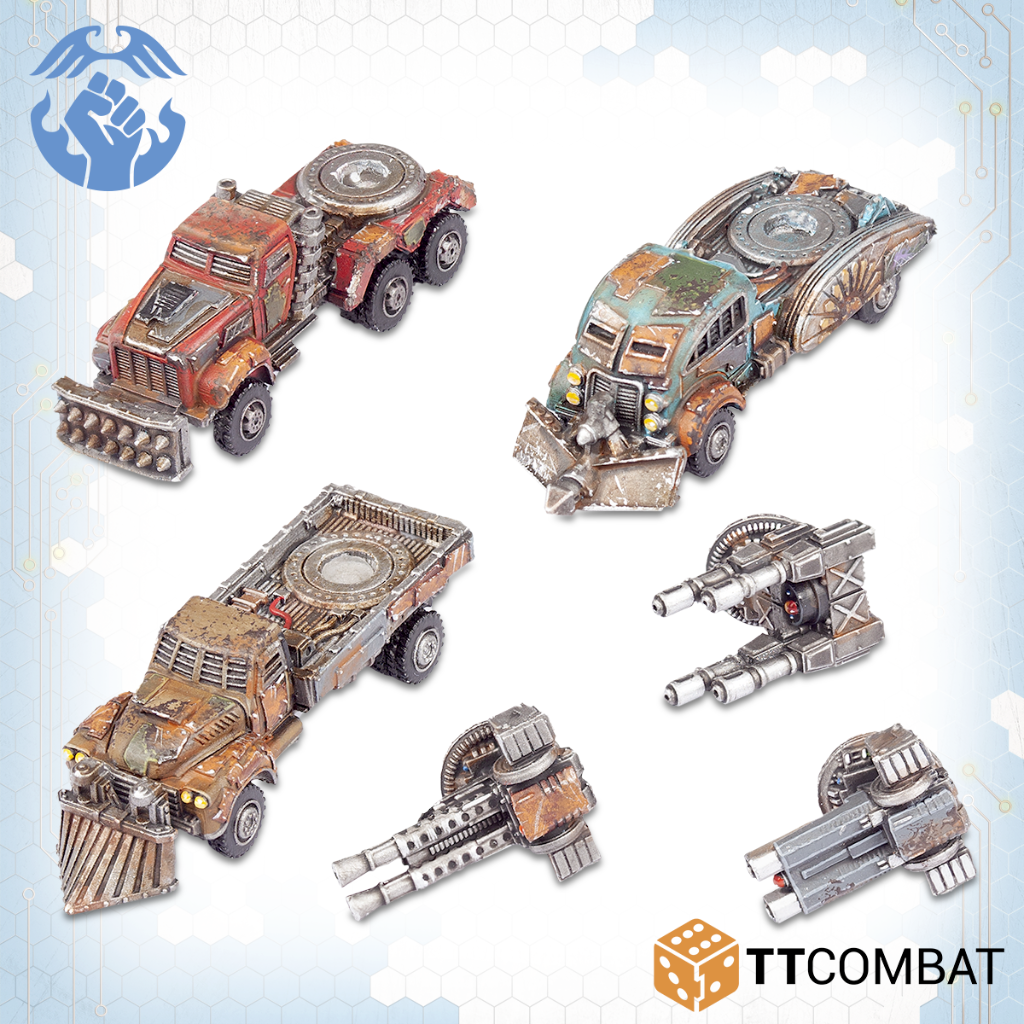AA Gun Wagons 3