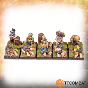 Halfling Drunks & Casualties 1