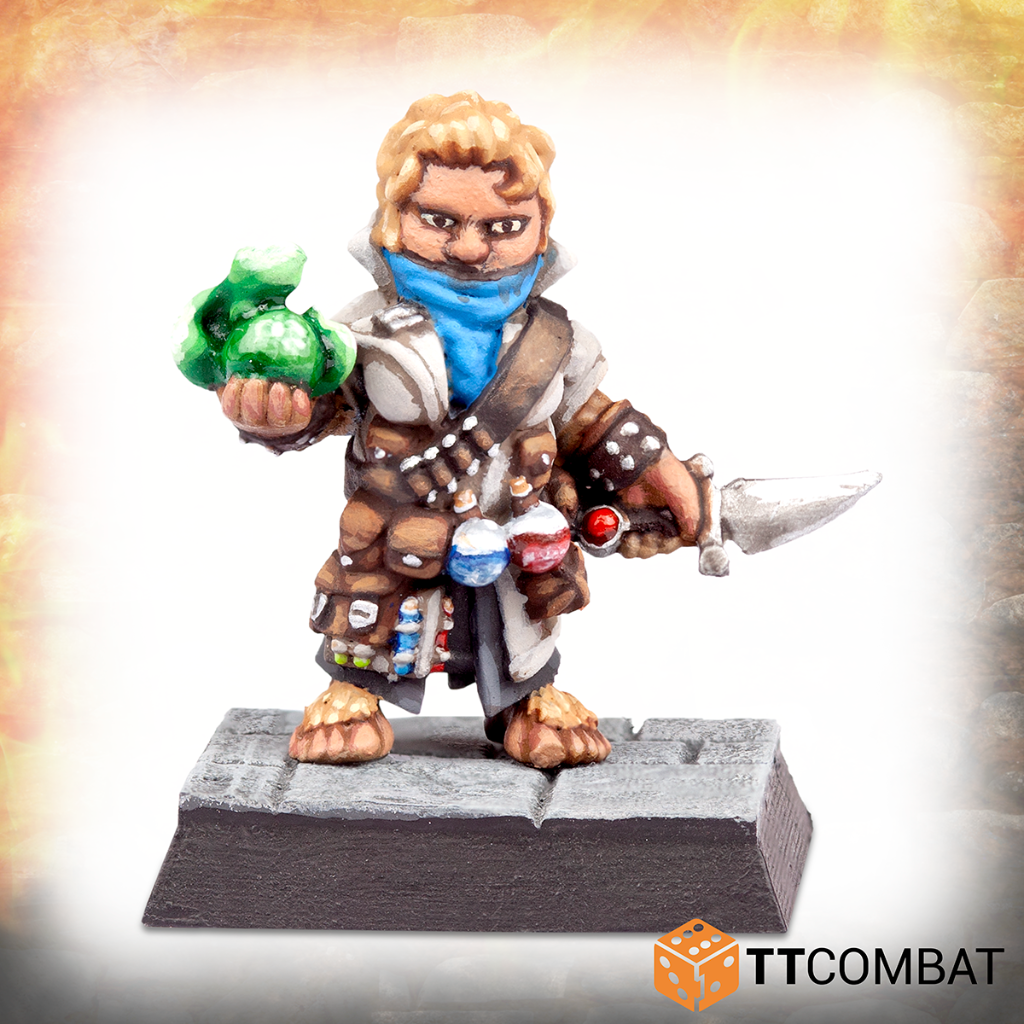 Exotic Halfling Adventurers 6