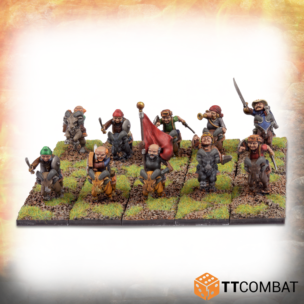 Halfling Goat Rider Warriors 1