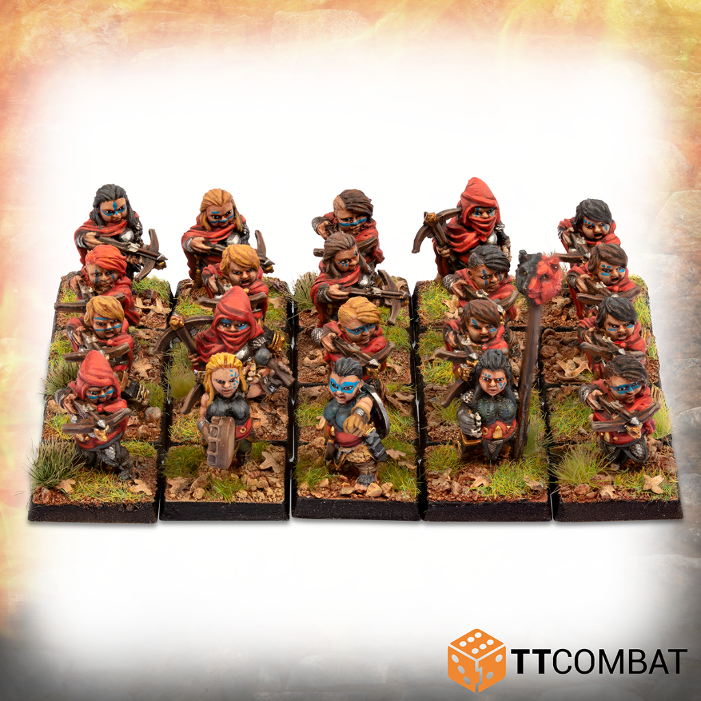 Halfling Shield Maiden Army 8
