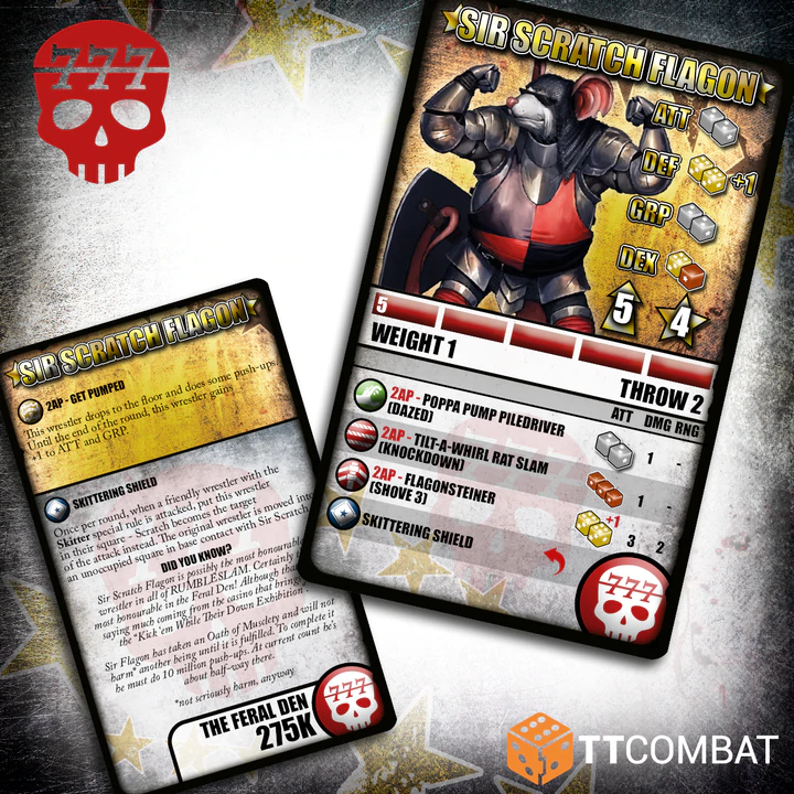 Rumbleslam Sir Scratch Flagon 4