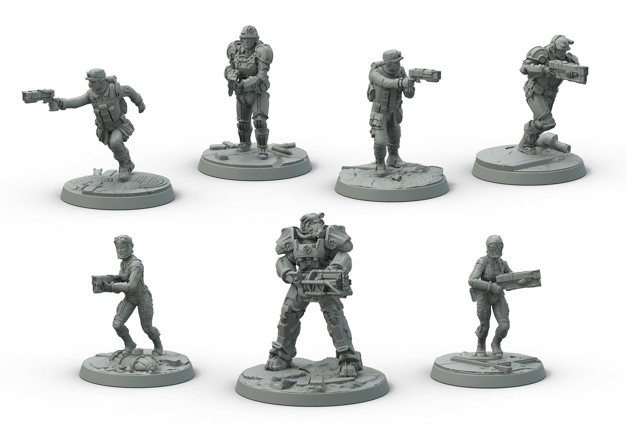 Fallout: Wasteland Warfare - Brotherhood of Steel: Core Box 3