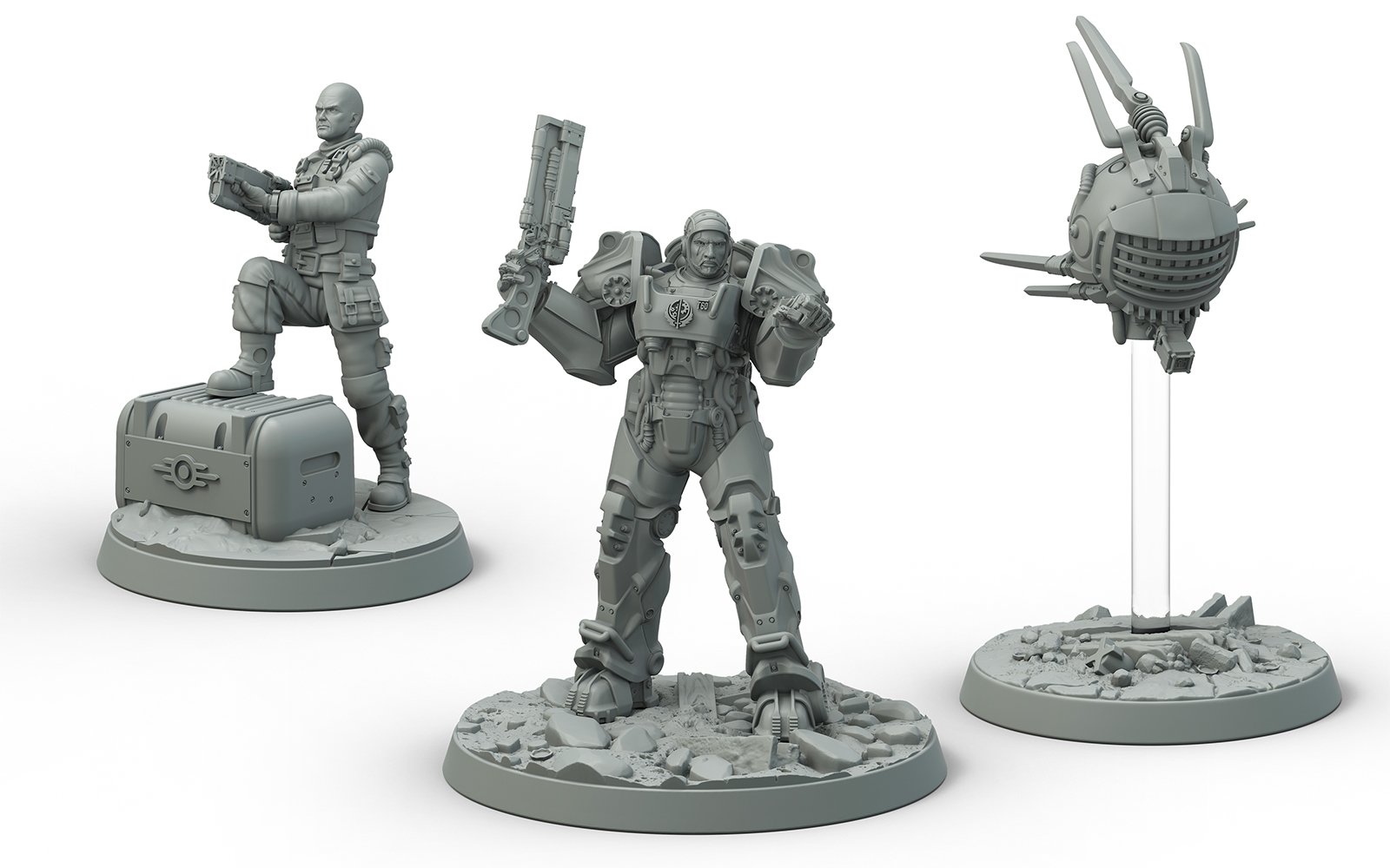 Fallout: Brotherhood of Steel Knight-Captain Cade & Paladin Danse 2