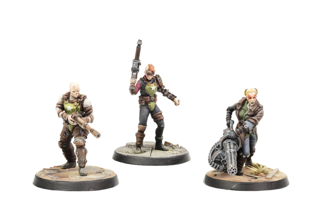 Fallout: Wasteland Warfare Ack Ack, Sinjin & Avery 1