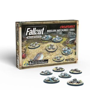 Fallout: Wasteland Warfare - Creatures: Mirelurk Hatchlings & Eggs 1