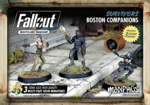 Fallout: Wasteland Warfare - Survivors Boston Companions 1