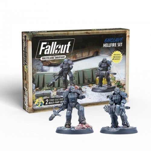 Fallout: Wasteland Warfare Enclave: Hellfire Set 1