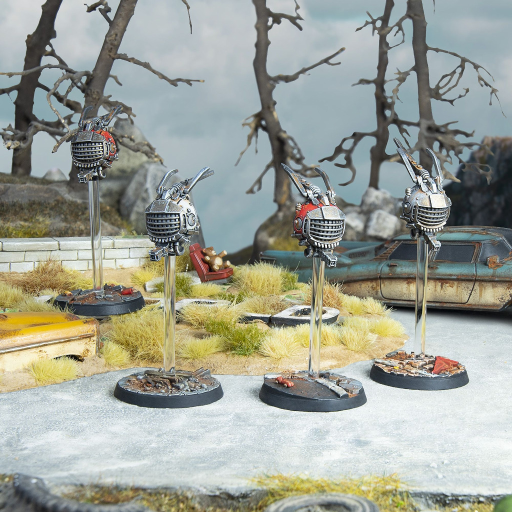 Fallout: Wasteland Warfare - Robots - Eyebots 8