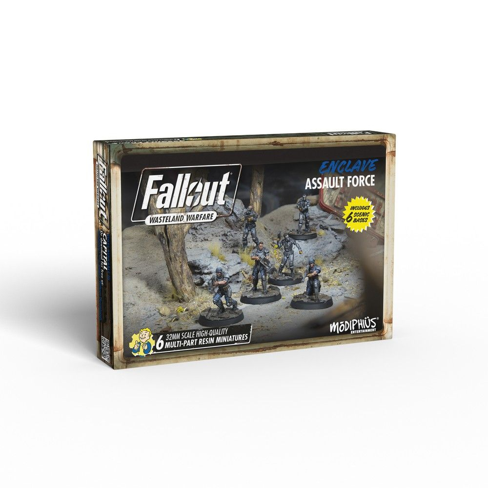 Fallout: Wasteland Warfare - Enclave Assault Force 1