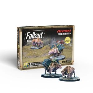Fallout: Wasteland Warfare - Creatures: Brahim Herd 1